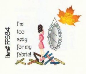 Fabby FF534 I'M SO SEXY FOR MY FABRIC
