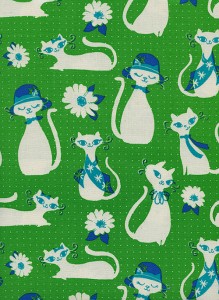 6002-3.BeautyShop.FancyCats.Green.UNB