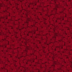 3215-006 OVERLAPPING SQUARES-WILD STRAWBERRY