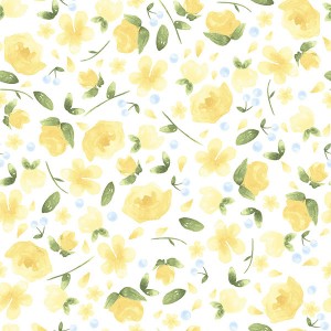 3296-003 Forget-Me-Not-cream and sugar