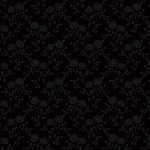 3322-003 Starry Blooms - Black Tie