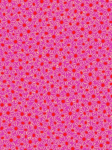 VF306-PI3 Playmaker - Daisies - Pink Fabric