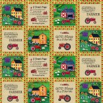 10207 Farmall Folk Art Sample