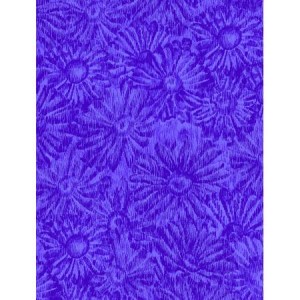 JB202-PE2 Daisies Periwinkle