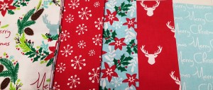 Traditional Wreath Fat Quarters 5 Pieces