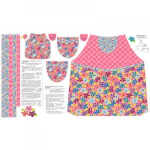 MT-VA2081-14 Child _ Doll Apron Pink