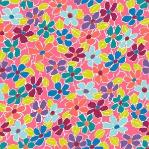 MT-VA2082-14 Lg Floral Pink