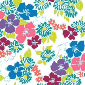 MT-VA2083-2 Med Floral White
